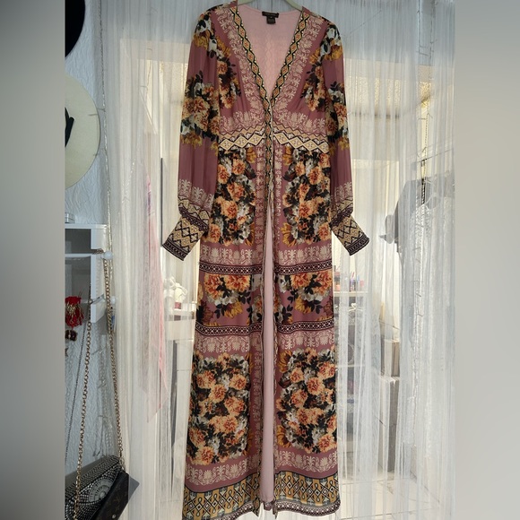 Anthropologie VINEET BAHL Embroidered Maxi Dress - Picture 4 of 13